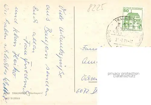 AK / Ansichtskarte Traunreut  Traunreut