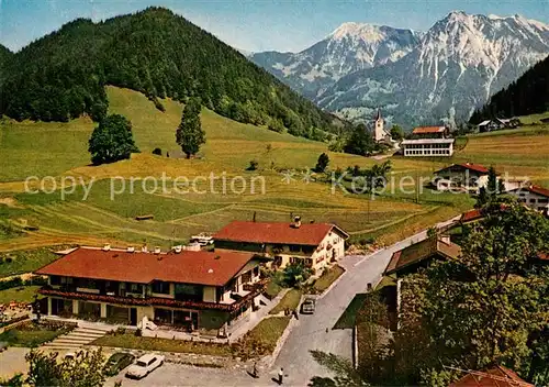 AK / Ansichtskarte Tiefenbach_Oberstdorf Entschenkopf Rubihorn Nebelhorn Tiefenbach_Oberstdorf