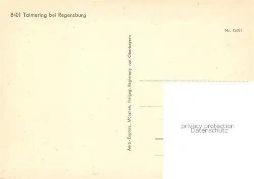 AK / Ansichtskarte Taimering Fliegeraufnahme
 Taimering