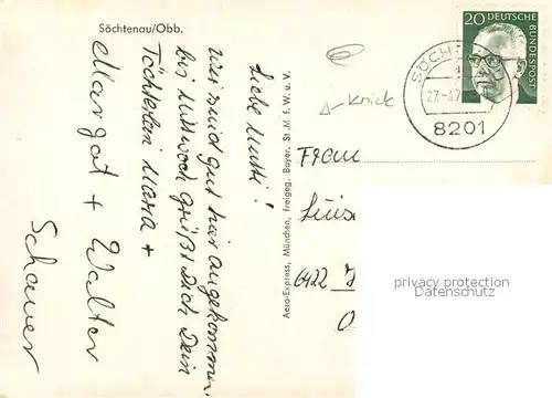 AK / Ansichtskarte Soechtenau Fliegeraufnahme Soechtenau