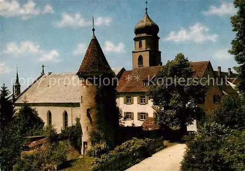 AK / Ansichtskarte Leutkirch_Allgaeu Pulverturm und Turm der St Martinskirche 
