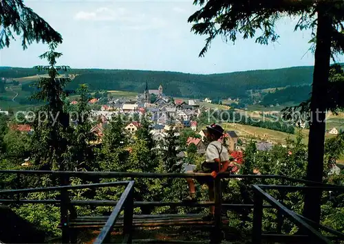 AK / Ansichtskarte Bischofsgruen Panorama Bischofsgruen