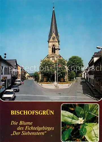 AK / Ansichtskarte Bischofsgruen Kirche Der Siebenstern Bischofsgruen