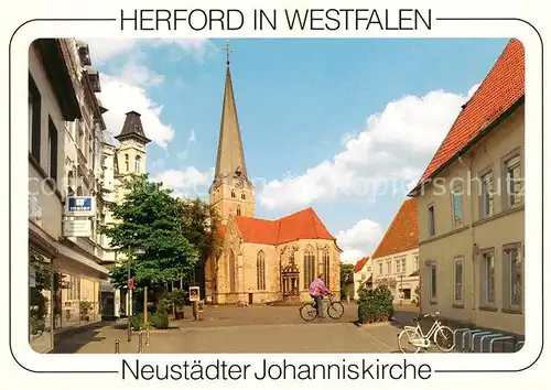 AK / Ansichtskarte Herford Neustaedter Johanniskirche Herford
