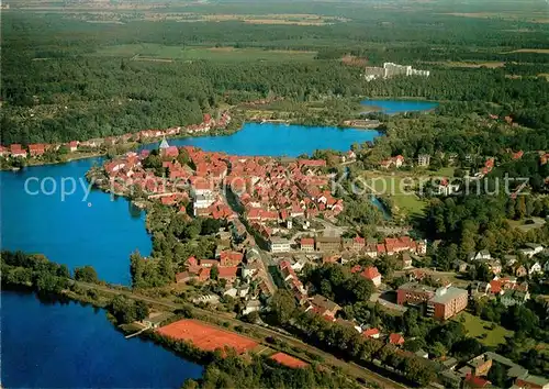 AK / Ansichtskarte Moelln_Lauenburg Fliegeraufnahme Moelln_Lauenburg