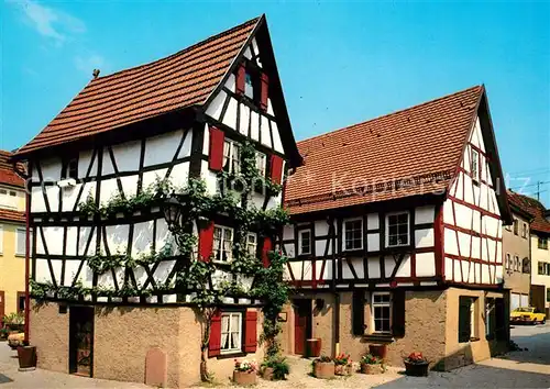 AK / Ansichtskarte Mosbach_Baden Haus Kickelhain Mosbach_Baden