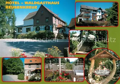 AK / Ansichtskarte Sensbachtal Hotel Waldgasthaus Reussenkreuz Sensbachtal