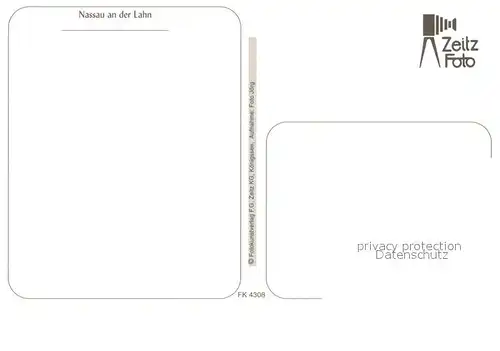 AK / Ansichtskarte Nassau_Lahn Rathaus Fachwerkhaus Brunnen Kirche Burg Uferpromenade an der Lahn Stadtpanorama Nassau_Lahn