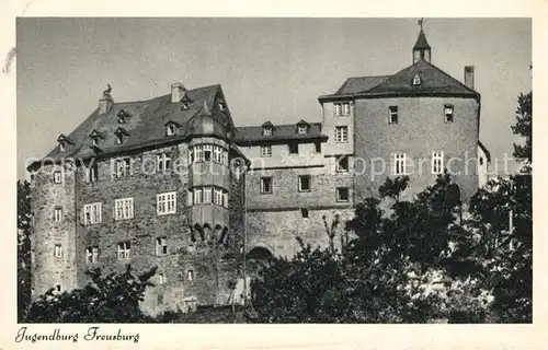 AK / Ansichtskarte Kirchen_Sieg Jugendburg Freusburg Kirchen Sieg