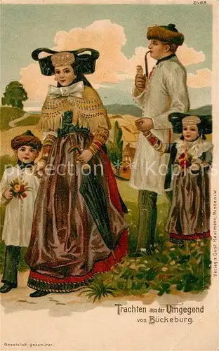 AK / Ansichtskarte Bueckeburg Trachtengruppe Bueckeburg