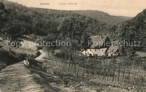 AK / Ansichtskarte Iserlohn Oberes Gruenetal Iserlohn
