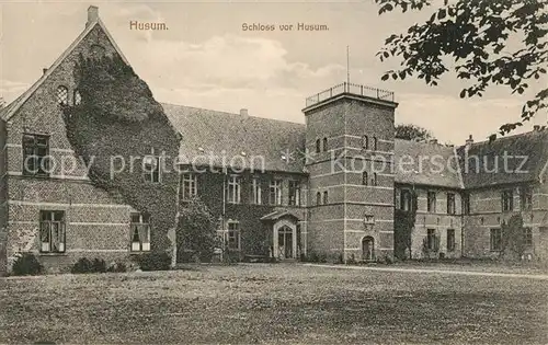 AK / Ansichtskarte Husum_Nordfriesland Schloss Husum_Nordfriesland