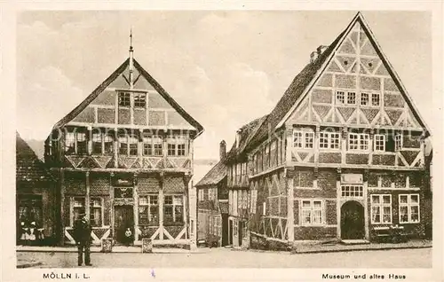 AK / Ansichtskarte Moelln_Lauenburg Museum altes Haus Moelln_Lauenburg