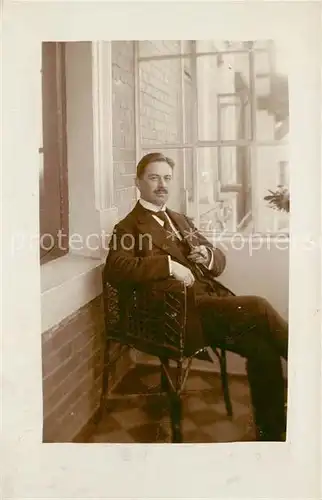 AK / Ansichtskarte Witten_Ruhr Maennerportrait Witten Ruhr