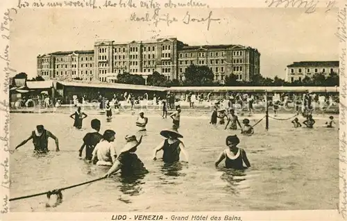 AK / Ansichtskarte Venezia_Lido Grand hotel des Bains Venezia Lido