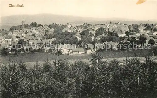 AK / Ansichtskarte Clausthal Zellerfeld Panorama Clausthal Zellerfeld