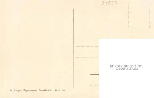 AK / Ansichtskarte Dinkelsbuehl Weinmarkt Kriegerdenkmal Dinkelsbuehl