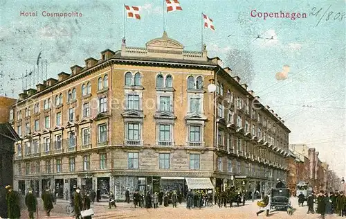 AK / Ansichtskarte Copenhagen__Kobenhavn Hotel Cosmopolite Copenhagen__Kobenhavn