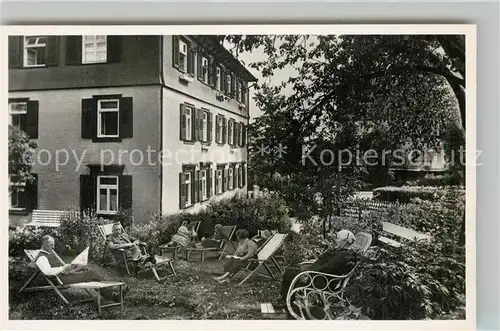 AK / Ansichtskarte Freudenstadt Altenheim Freudenstadt
