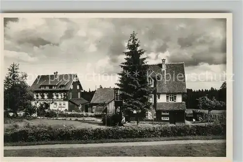AK / Ansichtskarte Freudenstadt Gasthof Pension Auerhahn Freudenstadt