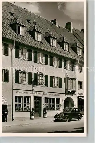 AK / Ansichtskarte Freudenstadt Gasthof zum Hecht Freudenstadt