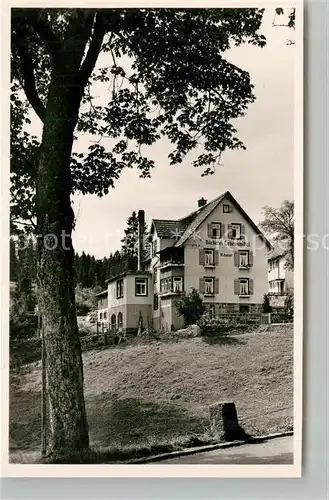 AK / Ansichtskarte Kniebis_Freudenstadt Pension Baeckerei Hauser Kniebis_Freudenstadt