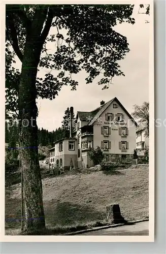 AK / Ansichtskarte Kniebis_Freudenstadt Pension Baeckerei Hauser Kniebis_Freudenstadt