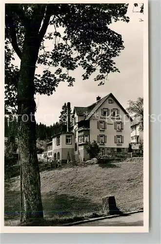 AK / Ansichtskarte Kniebis_Freudenstadt Pension Baeckerei Hauser Kniebis_Freudenstadt