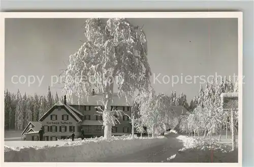 AK / Ansichtskarte Oppenau Hoehenhotel Zuflucht Winter Oppenau