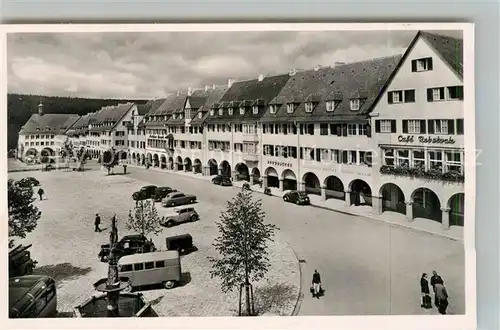 AK / Ansichtskarte Freudenstadt Marktplatz Freudenstadt