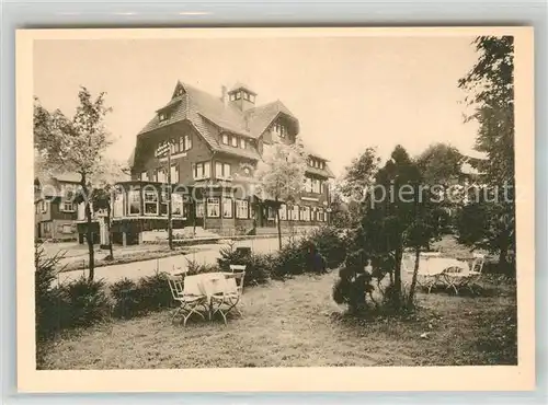 AK / Ansichtskarte Kniebis_Freudenstadt Kurhaus Alexanderschanze Kniebis_Freudenstadt