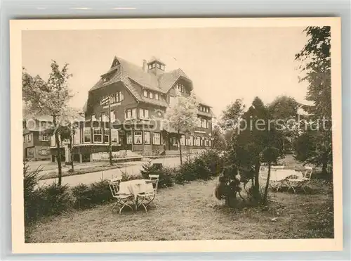 AK / Ansichtskarte Kniebis_Freudenstadt Kurhaus Alexanderschanze Kniebis_Freudenstadt