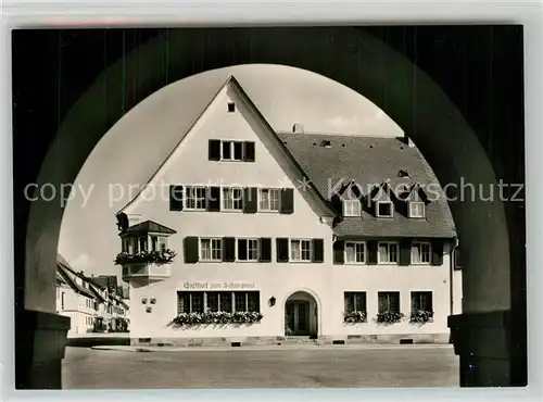AK / Ansichtskarte Freudenstadt Gasthof Pension Schwanen Freudenstadt
