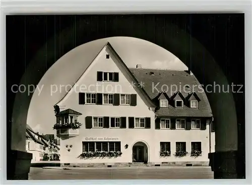 AK / Ansichtskarte Freudenstadt Gasthof Pension Schwanen Freudenstadt