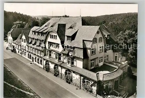 AK / Ansichtskarte Freudenstadt Hotel Waldeck Freudenstadt