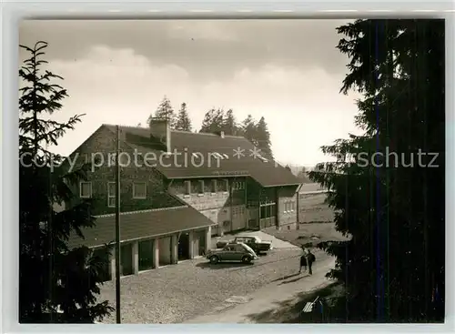 AK / Ansichtskarte Kniebis_Freudenstadt Hotel Garni Hohentann Kniebis_Freudenstadt