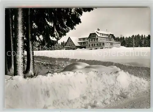 AK / Ansichtskarte Kniebis_Freudenstadt Luftkurheim Waldesruhe Kniebis_Freudenstadt