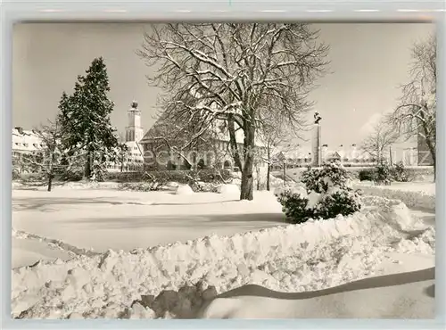 AK / Ansichtskarte Freudenstadt Stadthaus im Winter Freudenstadt