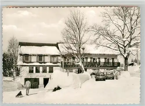 AK / Ansichtskarte Kniebis_Freudenstadt Hotel Pension Waldblick Kniebis_Freudenstadt