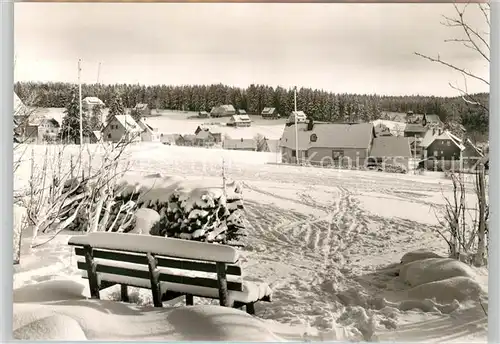 AK / Ansichtskarte Kniebis_Freudenstadt Winterpanorama Kniebis_Freudenstadt