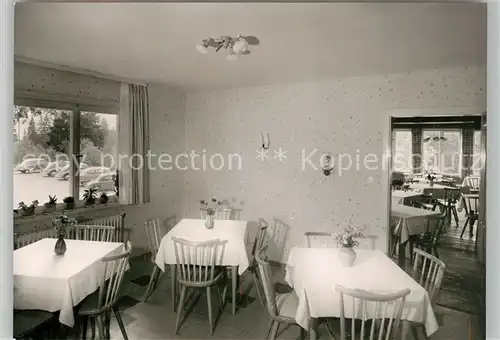 AK / Ansichtskarte Kniebis_Freudenstadt Pension Waldblick Kniebis_Freudenstadt
