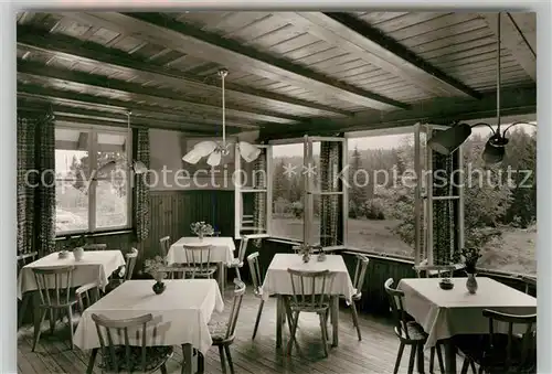 AK / Ansichtskarte Kniebis_Freudenstadt Pension Waldblick Kniebis_Freudenstadt