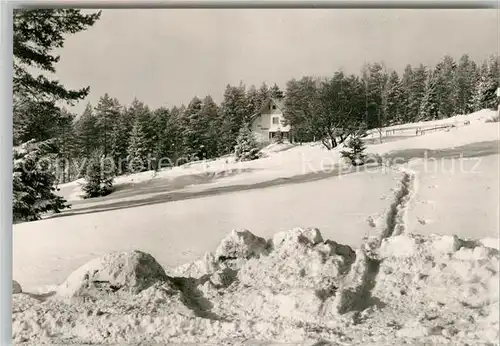 AK / Ansichtskarte Kniebis_Freudenstadt Winterlandschaft Kniebis_Freudenstadt