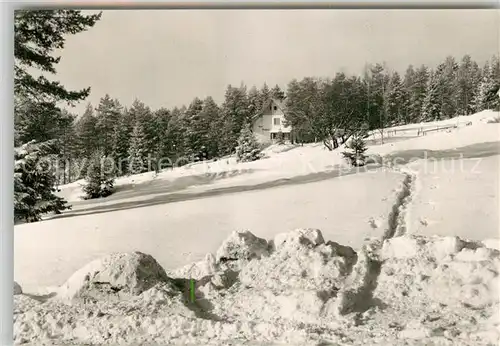 AK / Ansichtskarte Kniebis_Freudenstadt Winterlandschaft Kniebis_Freudenstadt