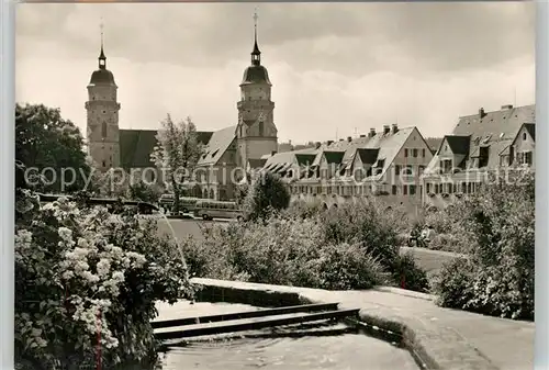 AK / Ansichtskarte Freudenstadt Marktplatz mit Ev Stadtkirche Freudenstadt