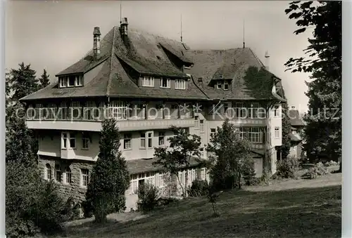 AK / Ansichtskarte Freudenstadt Kurhaus Teuchelwald Freudenstadt
