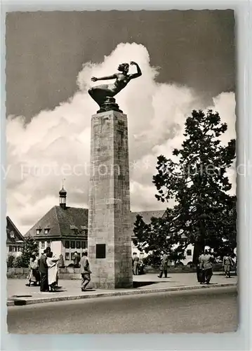 AK / Ansichtskarte Freudenstadt Marktplatz Wiederaufbaudenkmal Freudenstadt