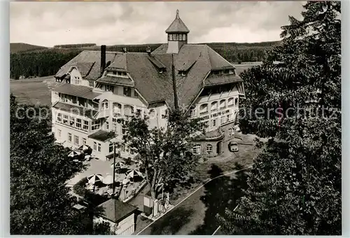 AK / Ansichtskarte Lamm_Kniebis Kurhotel an Schwarzwaldhochstrasse Schwarzwald Lamm Kniebis