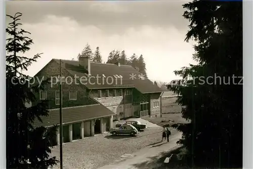 AK / Ansichtskarte Kniebis_Freudenstadt Hotel Garnie Hohentann Schwarzwald Kniebis_Freudenstadt