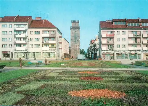 AK / Ansichtskarte Nysa Marktplatz  Nysa